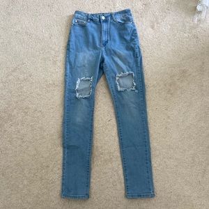 Fashion nova ripped jeans
